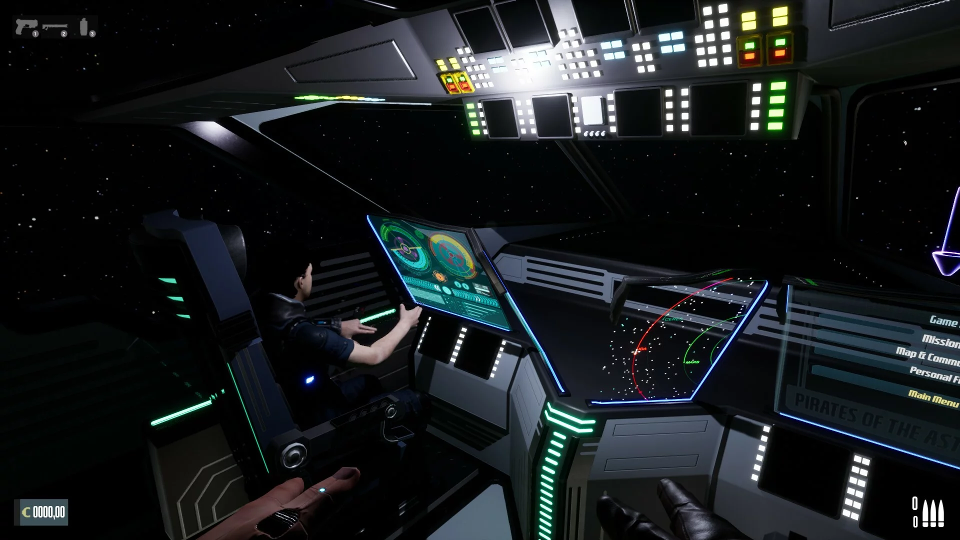 Изображение игры: Pirates of the Asteroid Belt