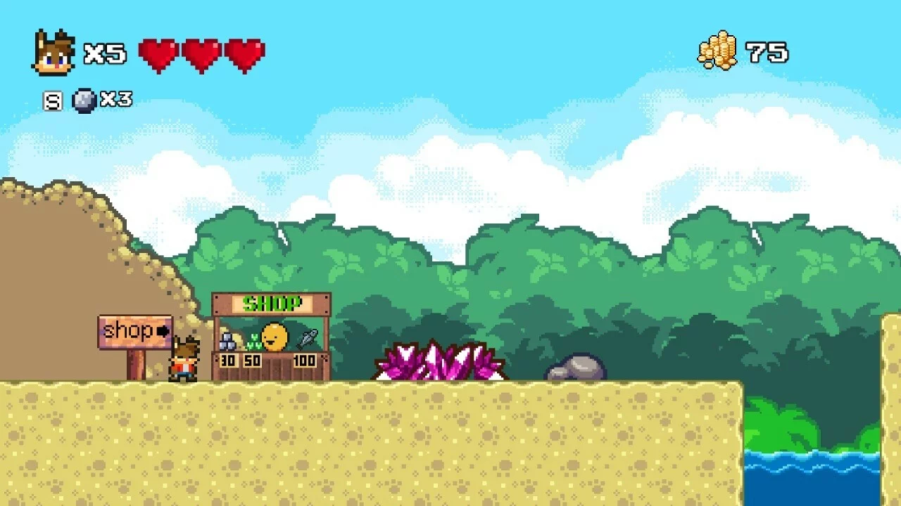 Изображение игры: Kitty Adventure