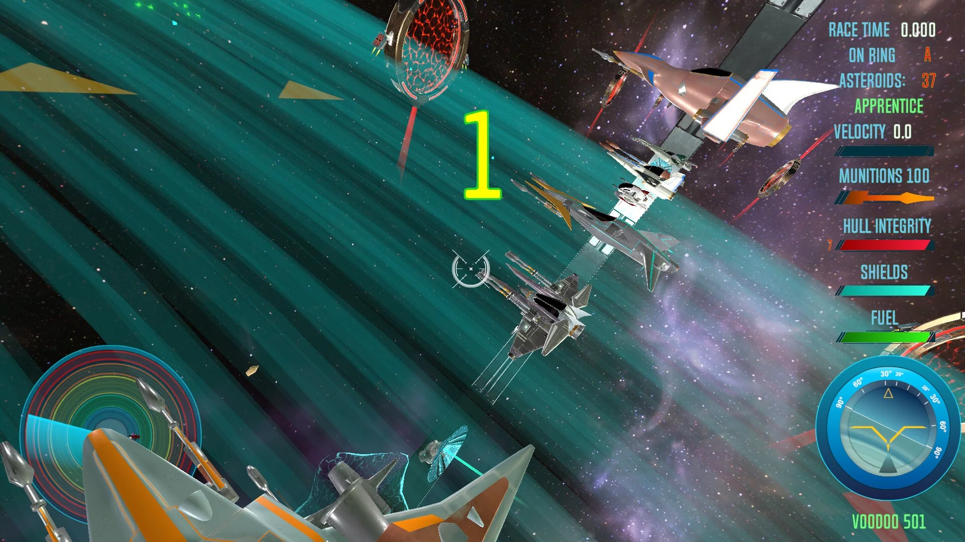Изображение игры: Quantum Runners