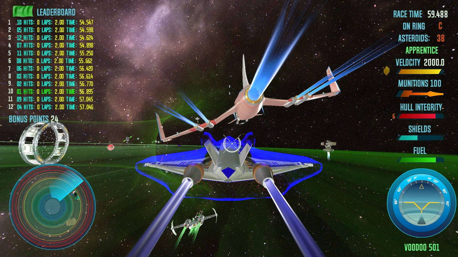 Изображение игры: Quantum Runners