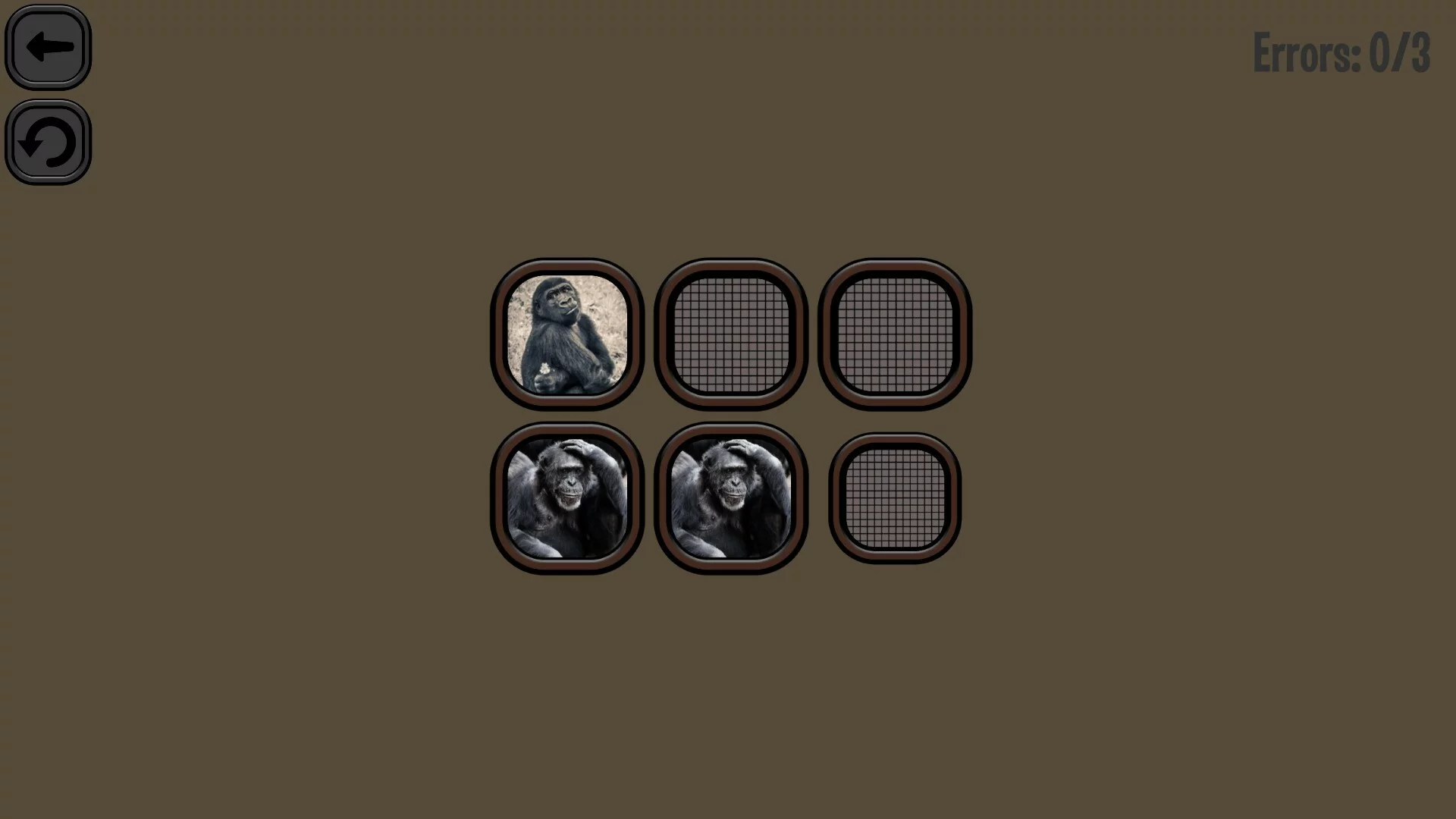 Изображение игры: Animals Memory: Monkeys