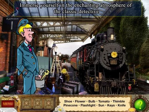 Изображение игры: Detective Holmes: Trap for the Hunter – Hidden Objects Adventure