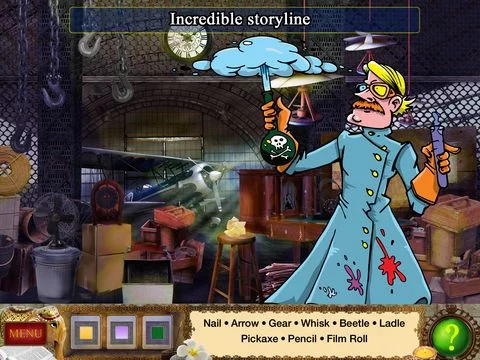 Изображение игры: Detective Holmes: Trap for the Hunter – Hidden Objects Adventure