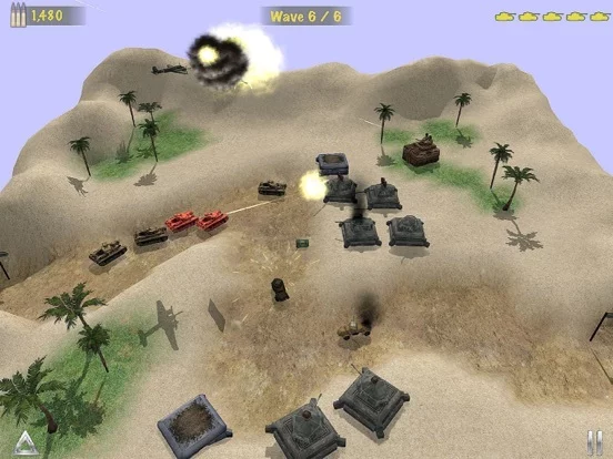 Изображение игры: Concrete Defense: Tower of War