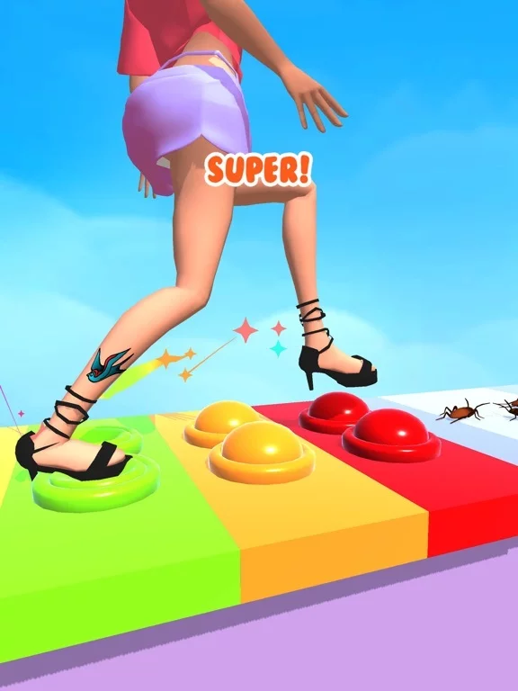 Изображение игры: Tippy Toe 3D