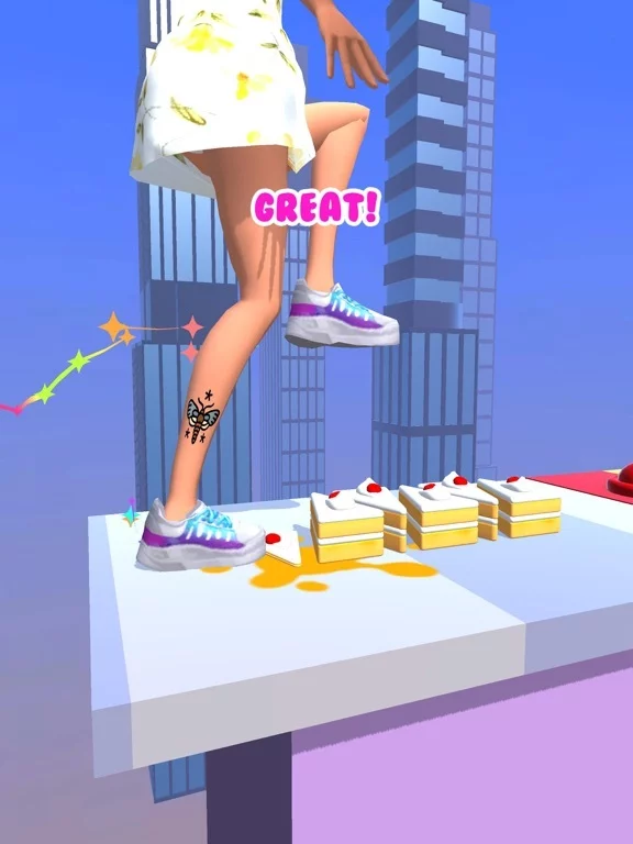 Изображение игры: Tippy Toe 3D