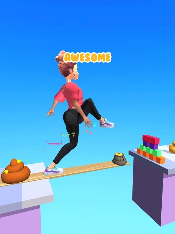 Изображение игры: Tippy Toe 3D