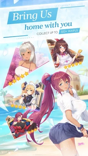 Изображение игры: Lost in Paradise:Waifu Connect