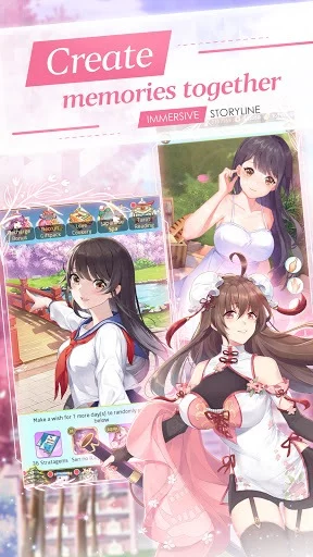 Изображение игры: Lost in Paradise:Waifu Connect