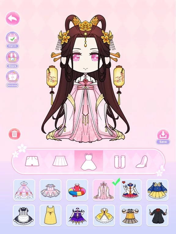 Изображение игры: Anna Doll - Dress Up Game