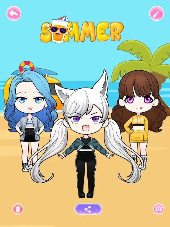 Изображение игры: Anna Doll - Dress Up Game