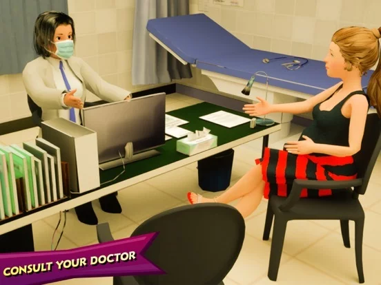 Изображение игры: Pregnant Mom Life Simulator