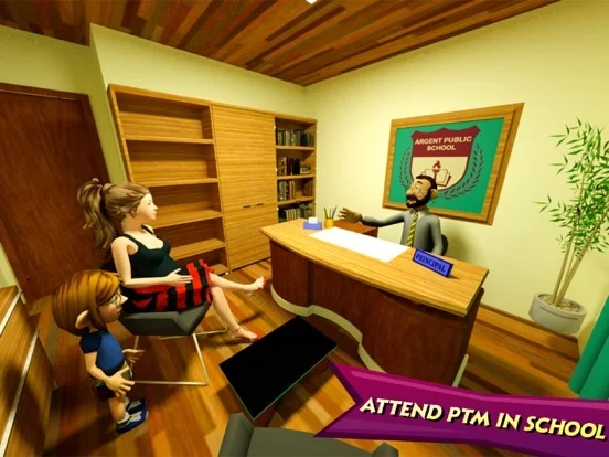 Изображение игры: Pregnant Mom Life Simulator