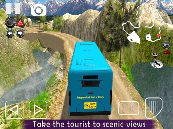 Изображение игры: Off-road Bus Driving Simulator
