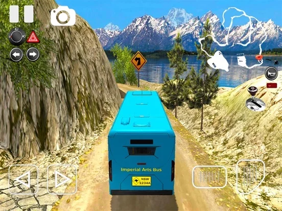 Изображение игры: Off-road Bus Driving Simulator