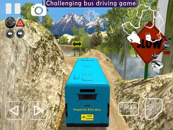Изображение игры: Off-road Bus Driving Simulator
