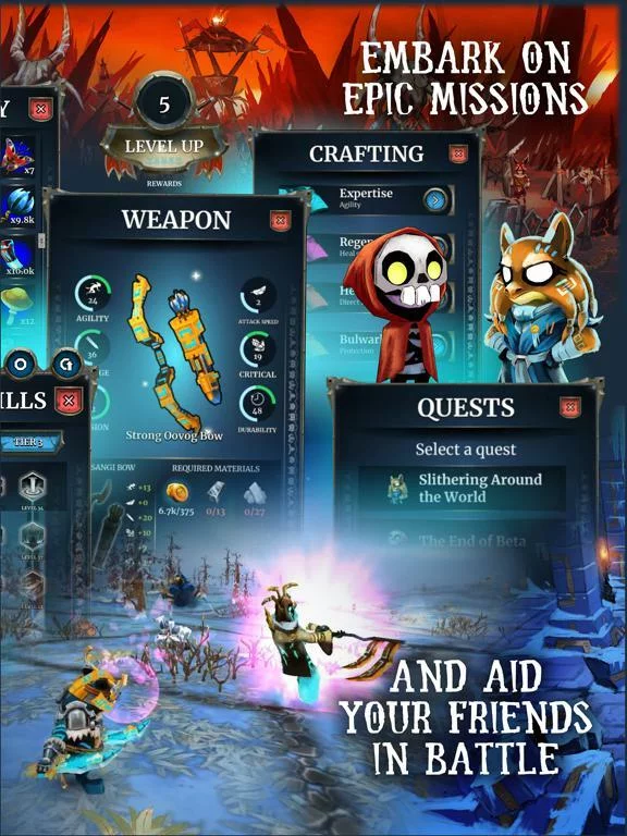 Изображение игры: Otherworld Heroes