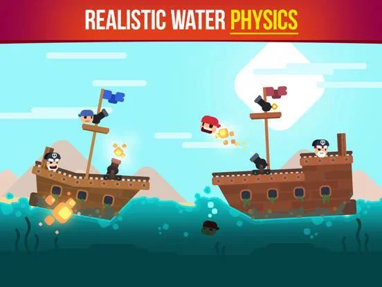 Изображение игры: Pirate Battles!