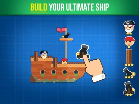 Изображение игры: Pirate Battles!