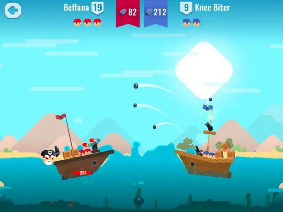 Изображение игры: Pirate Battles!