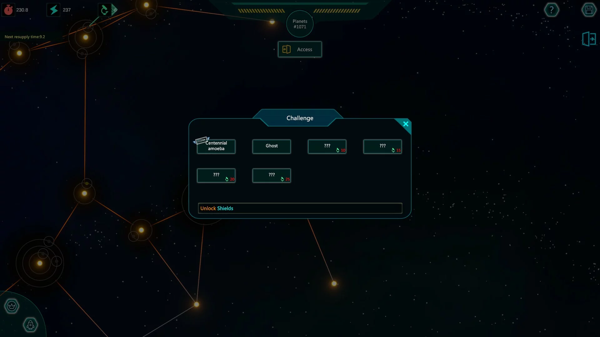 Изображение игры: Space Amoeba - StarShip Constructor