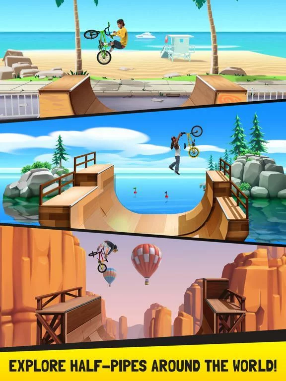 Изображение игры: Flip Rider - BMX Tricks