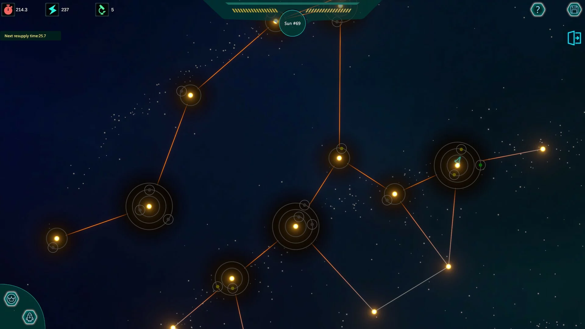 Изображение игры: Space Amoeba - StarShip Constructor