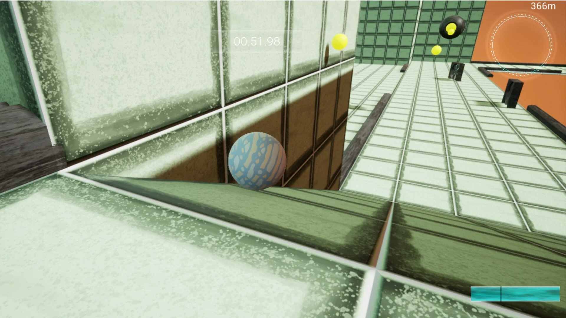 Изображение игры: Marble Parkour 2: Roll and roll