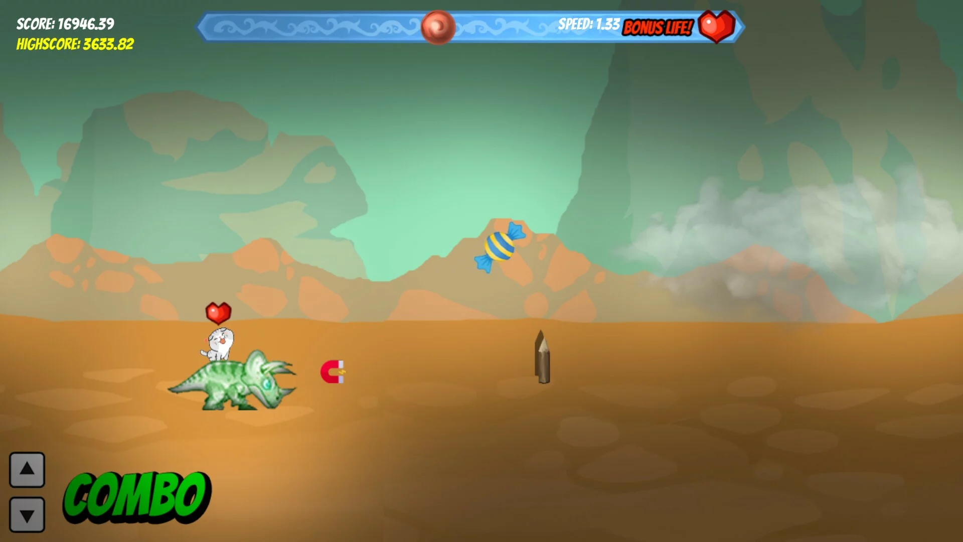 Изображение игры: The Adventures of Dinobot and Tiara!