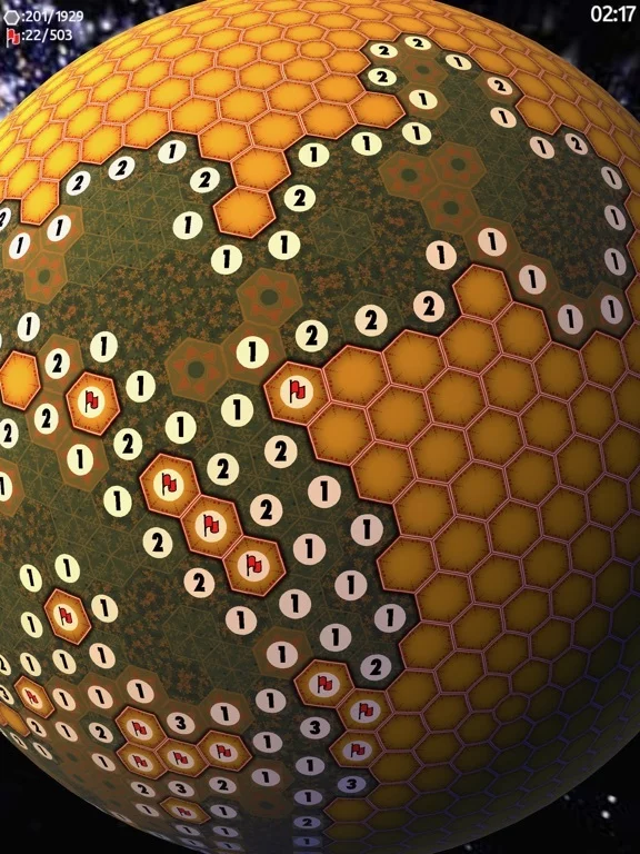 Изображение игры: Planet Minesweeper 3D