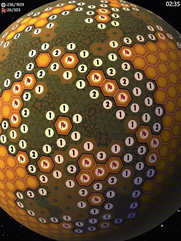 Изображение игры: Planet Minesweeper 3D
