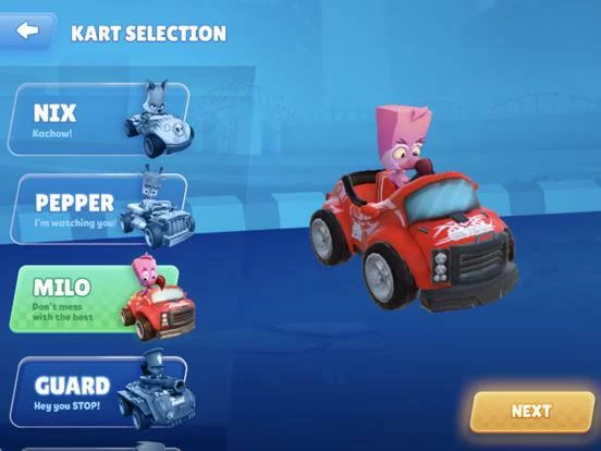Изображение игры: Zooba Kart