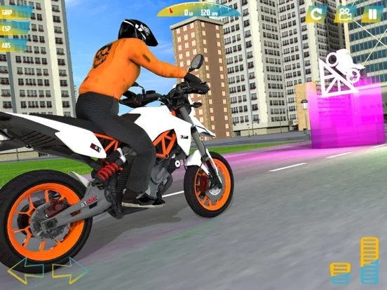 Изображение игры: Xtreme Motorcycle Simulator 3D