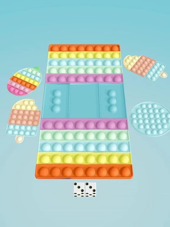 Изображение игры: Pop It Chess 3D!