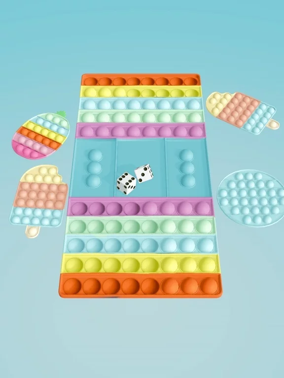 Изображение игры: Pop It Chess 3D!