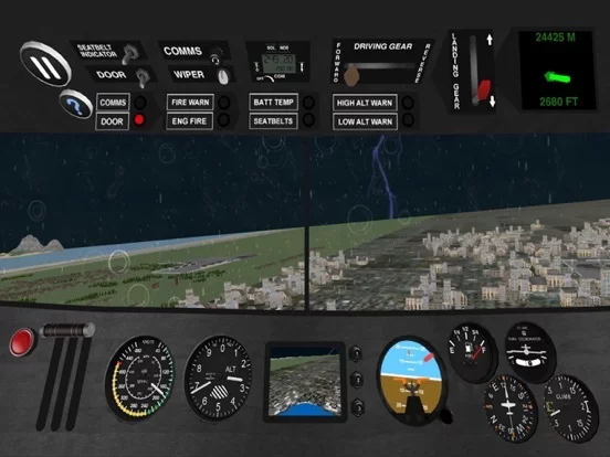 Изображение игры: Airplane Pilot Flight Simulator 3D