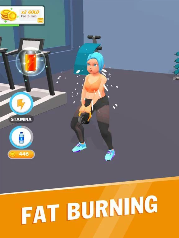 Изображение игры: Idle Workout Fitness
