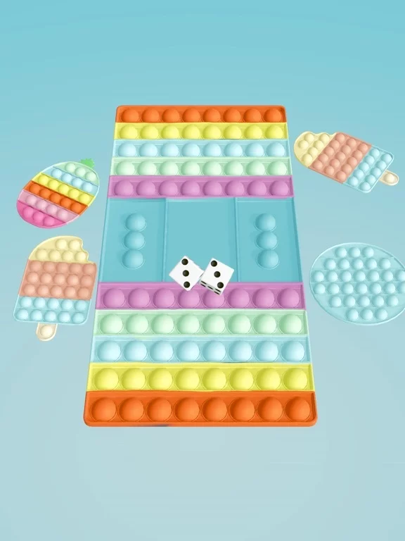 Изображение игры: Pop It Chess 3D!
