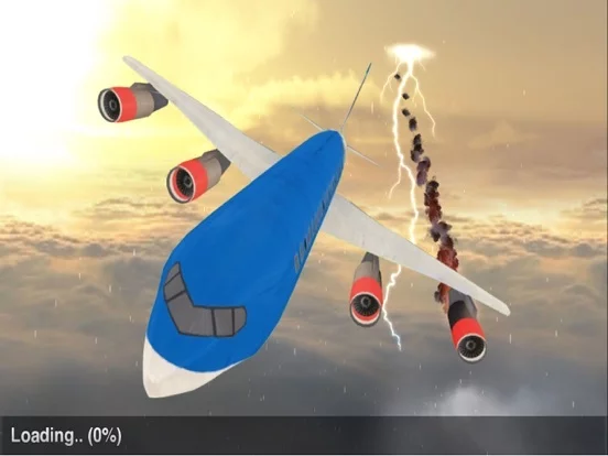 Изображение игры: Airplane Pilot Flight Simulator 3D
