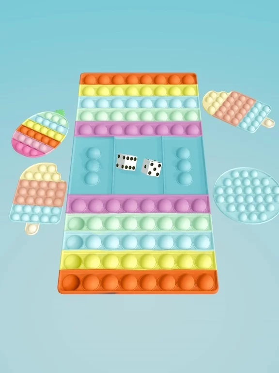 Изображение игры: Pop It Chess 3D!