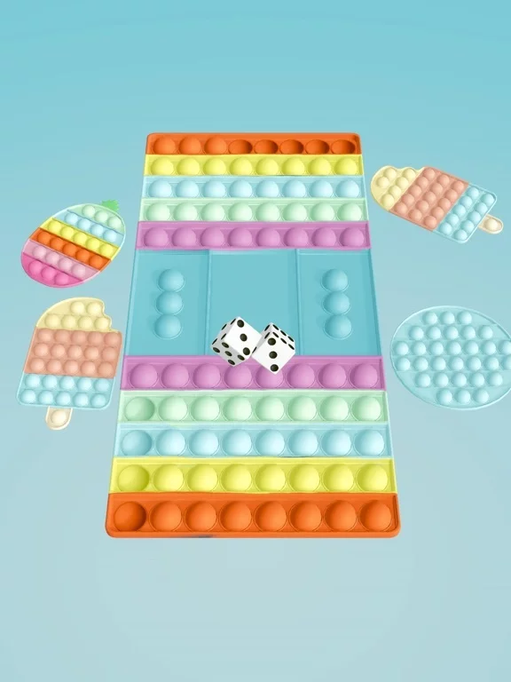 Изображение игры: Pop It Chess 3D!