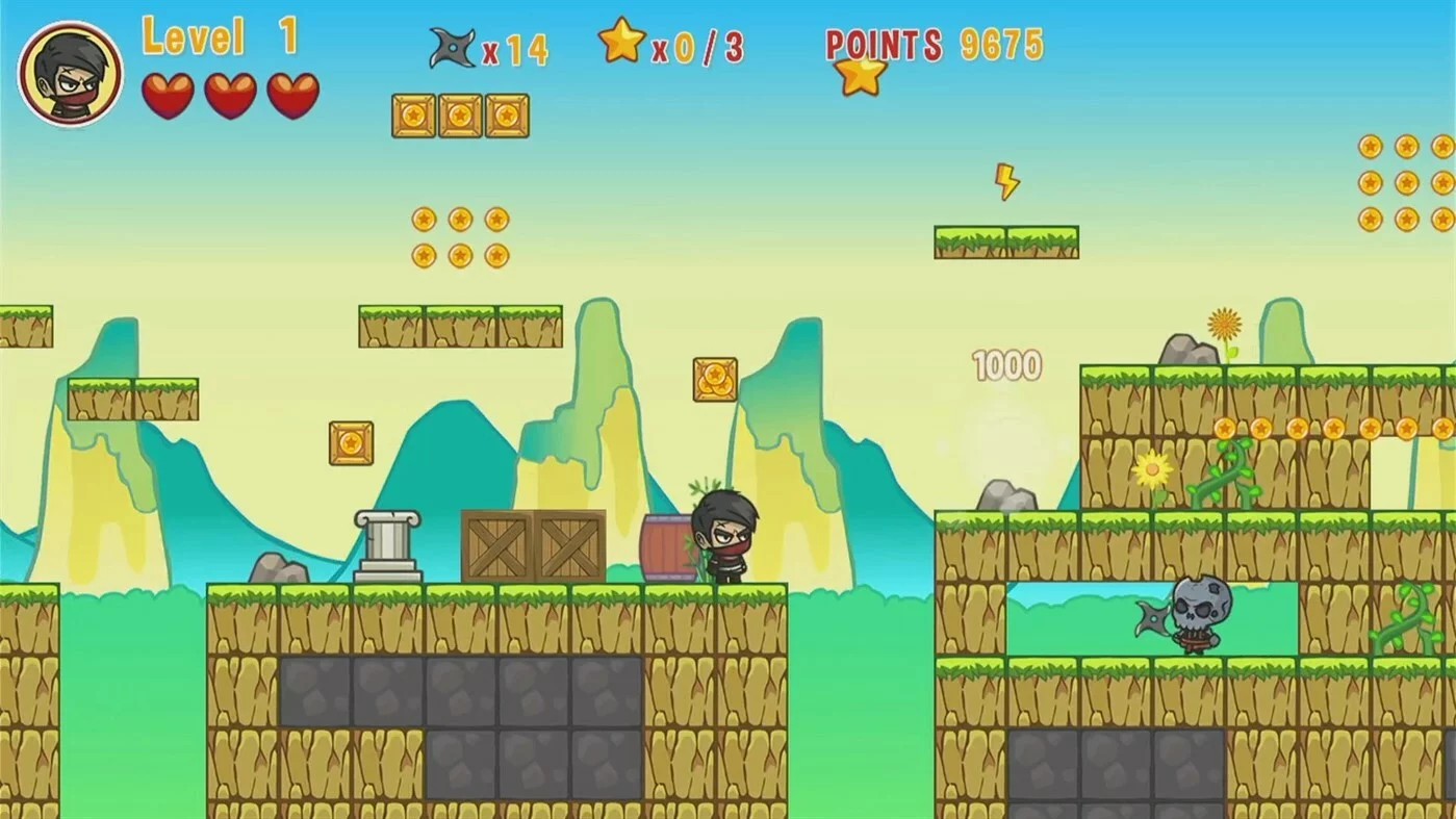 Изображение игры: Masked Ninja Action