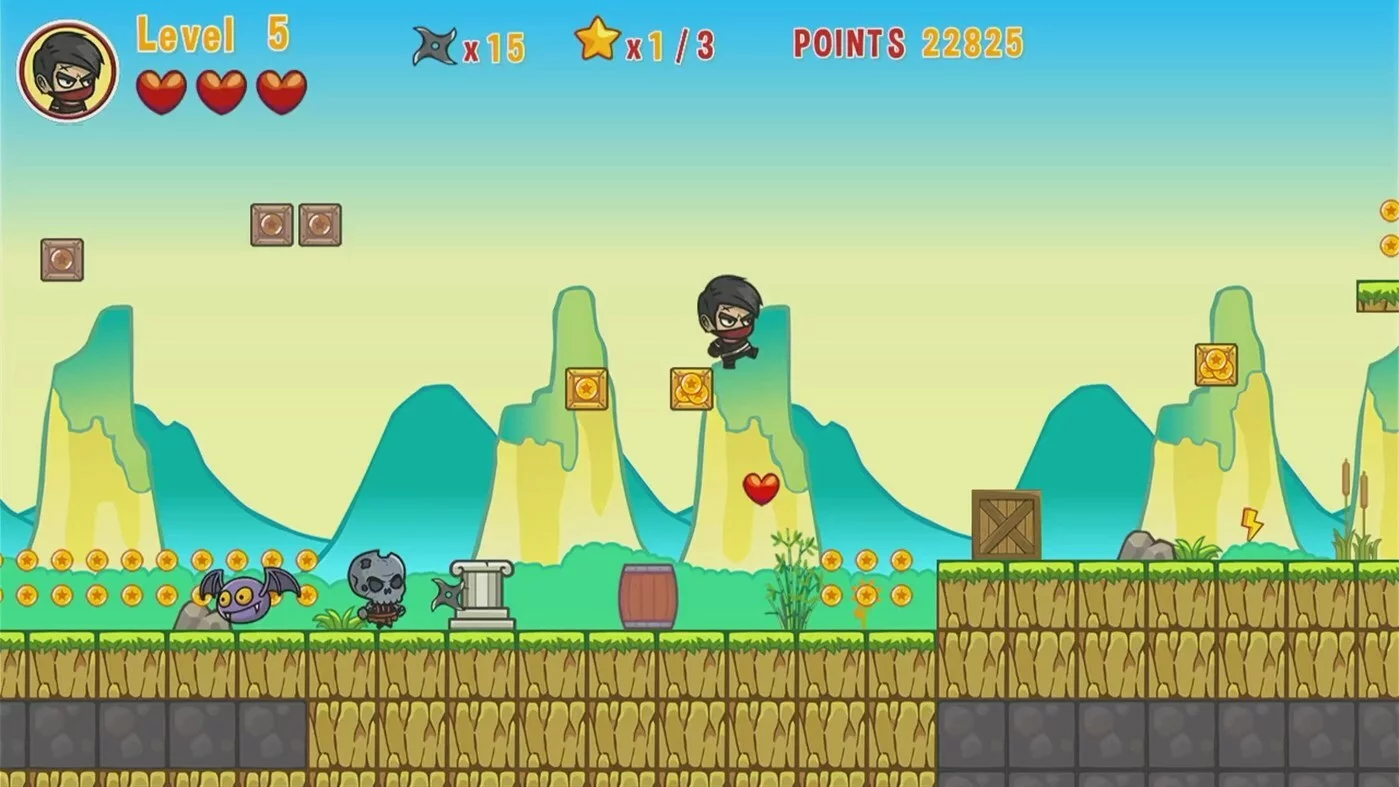 Изображение игры: Masked Ninja Action