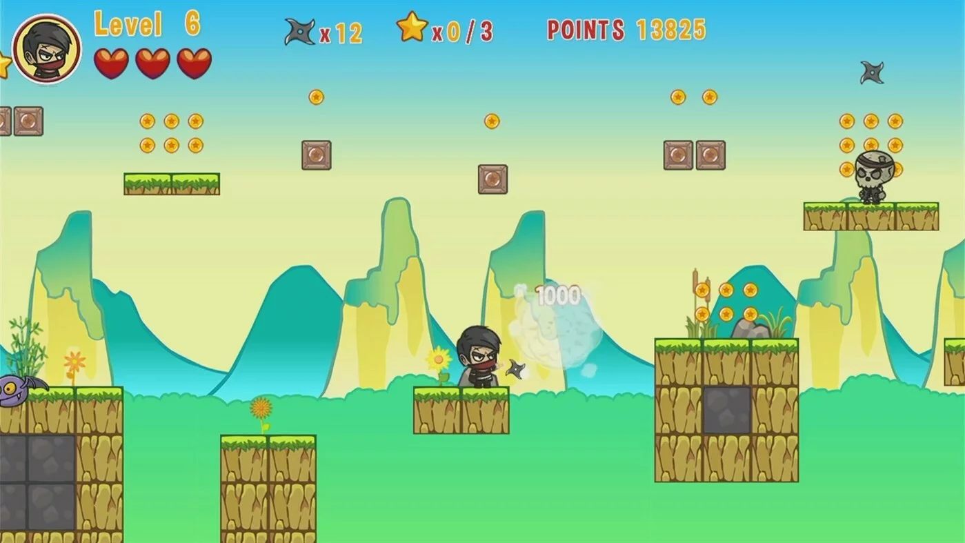 Изображение игры: Masked Ninja Action