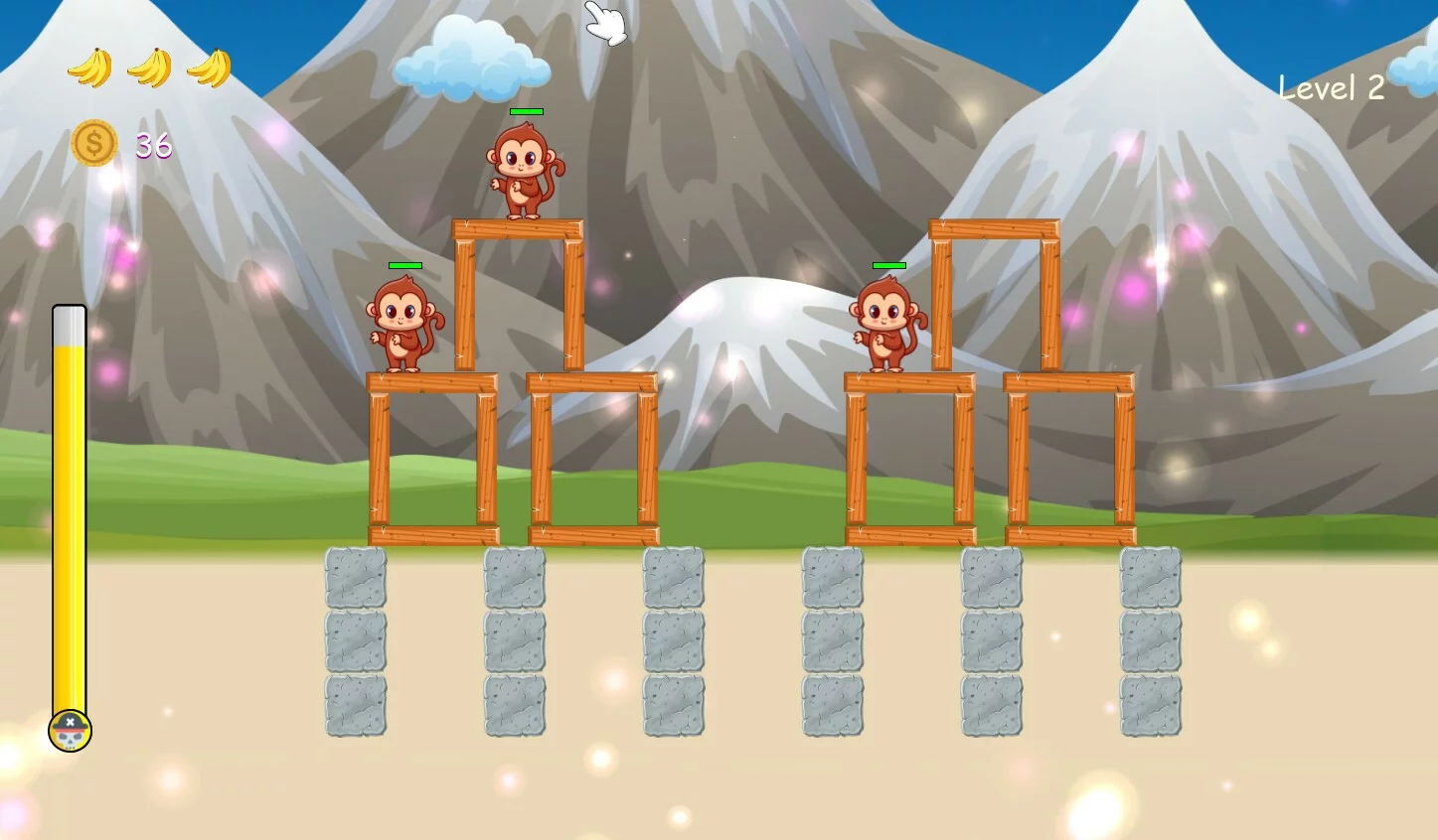 Изображение игры: Pirates vs monkeys