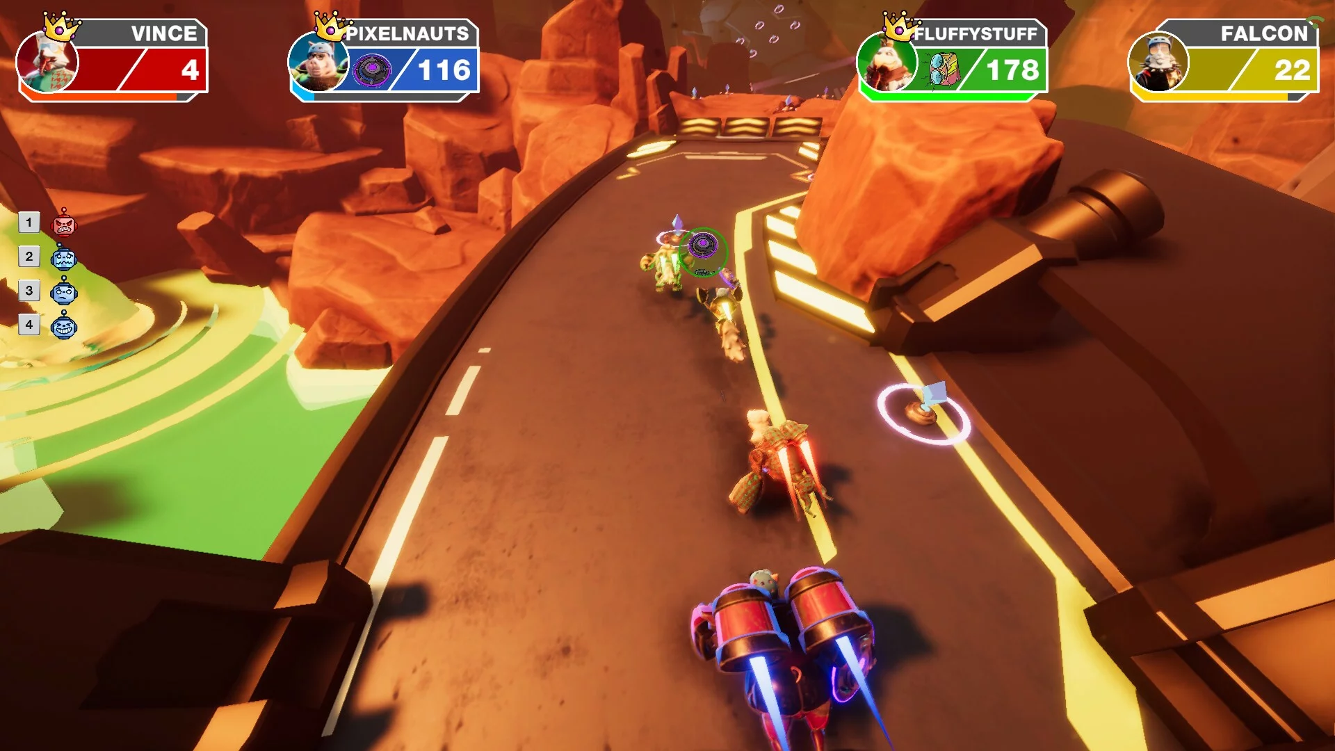 Изображение игры: Rocket Rumble