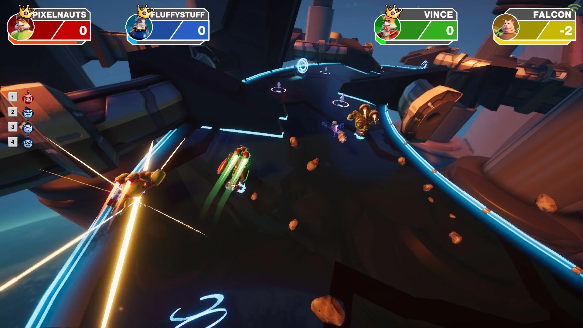 Изображение игры: Rocket Rumble