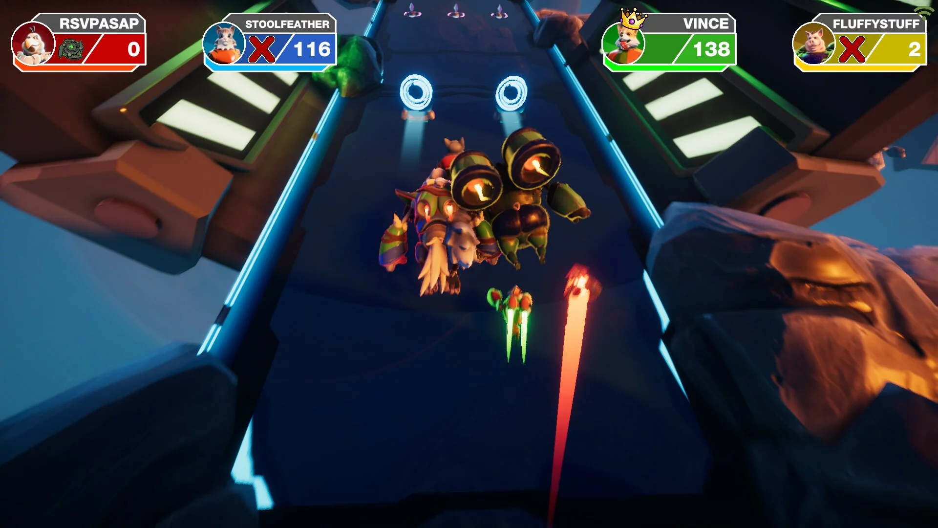 Изображение игры: Rocket Rumble