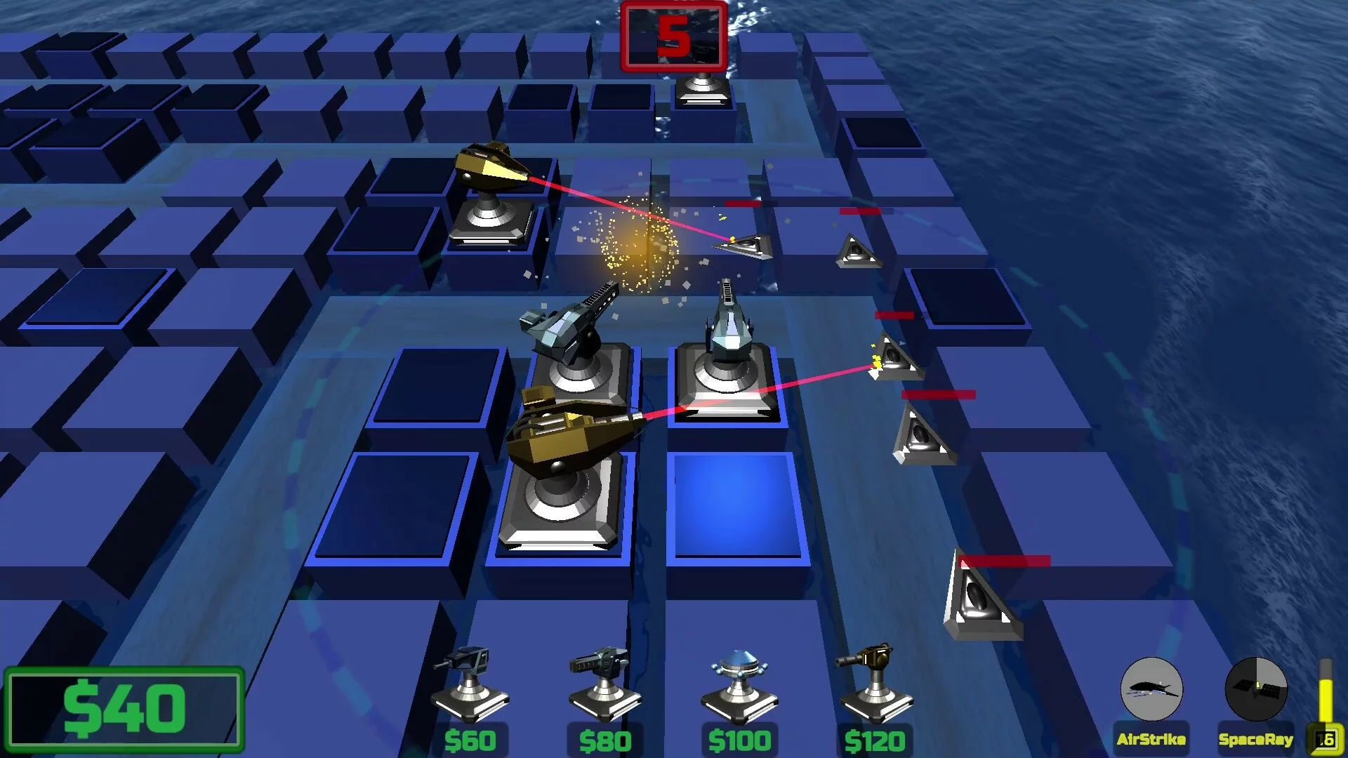Изображение игры: U.F.O. K.O. Tower Defense