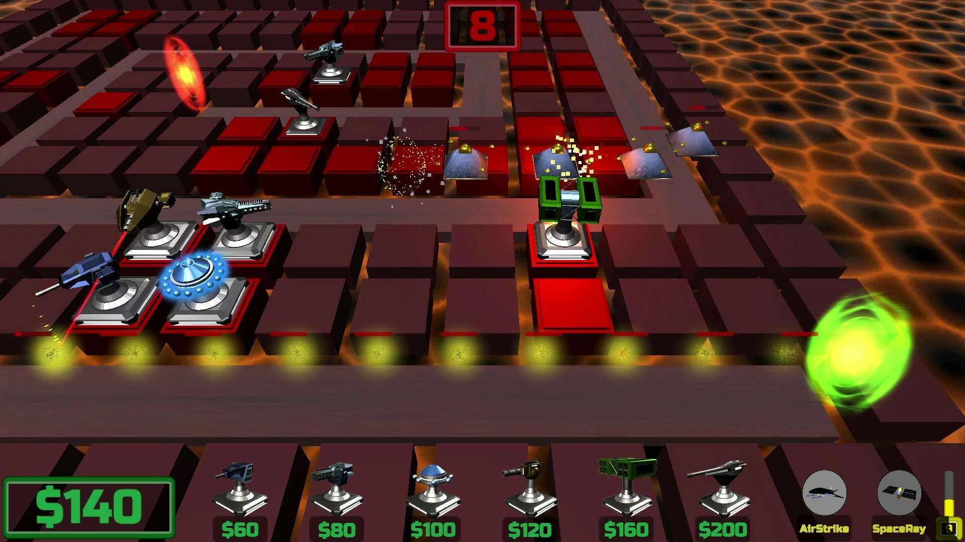 Изображение игры: U.F.O. K.O. Tower Defense